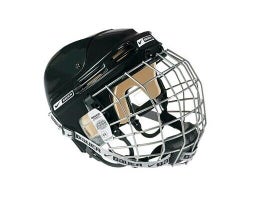 New Nike Bauer 4500 Hockey Helmet Combo medium with cage face black CSA ice mask