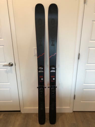 Used HEAD 180 cm KORE 99 Skis With Bindings
