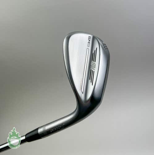 Used Titleist Vokey SM9 T Grind Chrome Wedge 58*-04 Wedge Flex Steel Golf Club