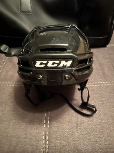 CCM Tacks X Helmet Pro Stock Hockey Black Medium