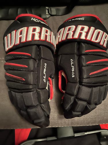 Warrior Alpha Pro Stock Hockey Gloves 13” Chicago Blackhawks