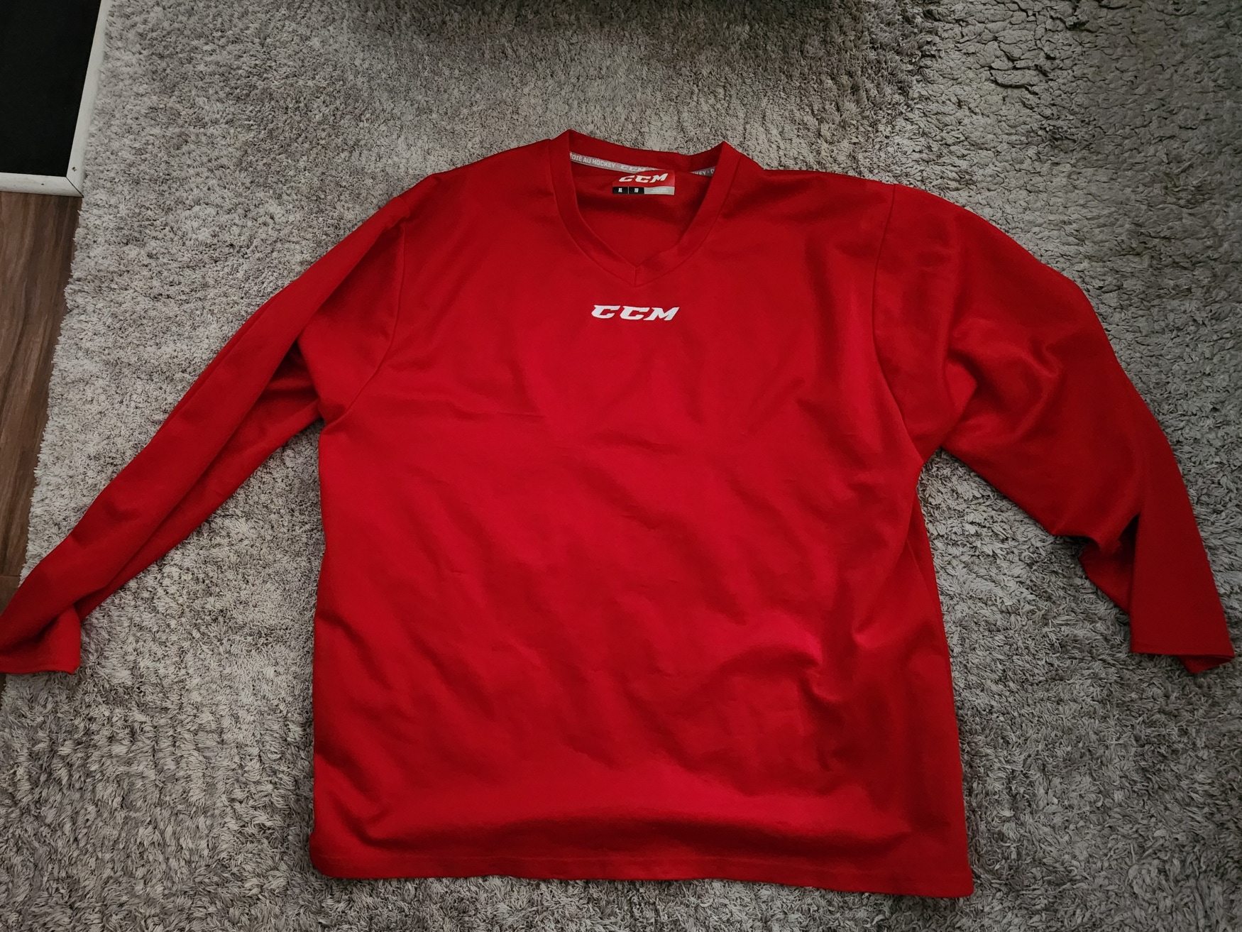 Red Used XL Men's CCM Jersey