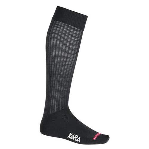 Xara Adult Unisex League 3038 Size XSmall Black Soccer Socks NWT
