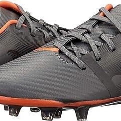 Under Armour UA Spotlight FG Soccer Cleats Gray Orange - Size 7.5 - MSRP $200
