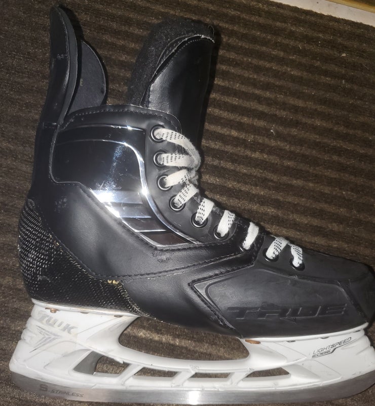 Used Senior True Pro Custom Hockey Skates Regular Width Pro Stock 7.5