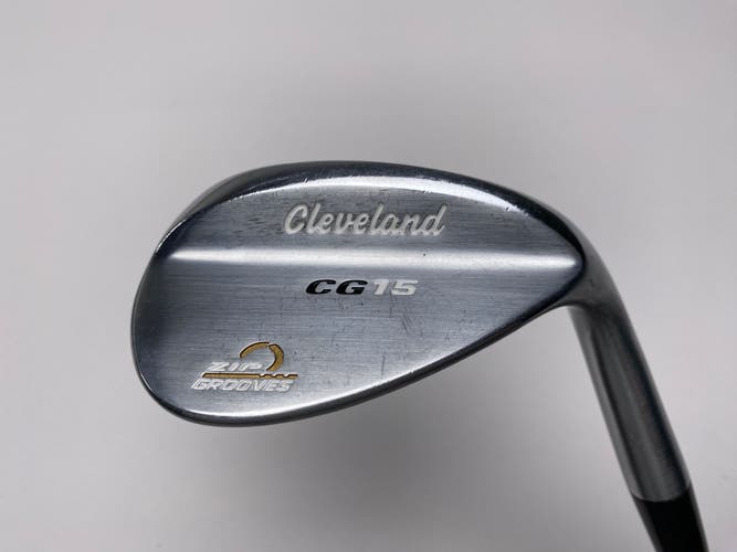 Cleveland CG15 Satin Chrome Sand Wedge SW 56* 14 Bounce Traction Wedge Steel RH