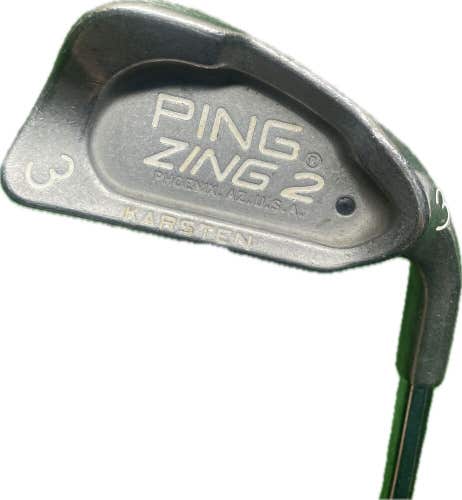 Ping Zing 2 Black Dot 3 Iron JZ Stiff Flex Steel Shaft RH 39”L