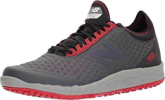 New Balance Fresh Foam V1 Men's Trainer Shoes Gray Red - Size 7 - MSRP $90