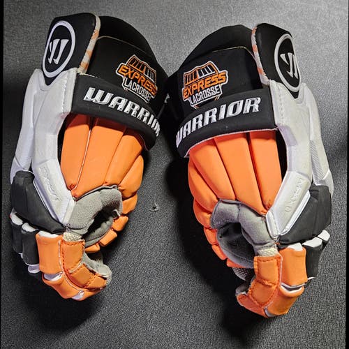 Used Player's LI Express Warrior Burn Pro 20 M Lacrosse Gloves 12"
