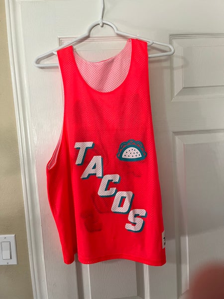 San Antonio Tacos Pinney Reversable Jersey Pink