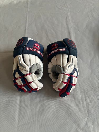 Used Warrior Burn Pro Lacrosse Gloves
