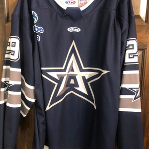 GAME WORN ALLEN AMERICANS WARM UP JERSEY #29 Colby  McAuley ? SIZE 56