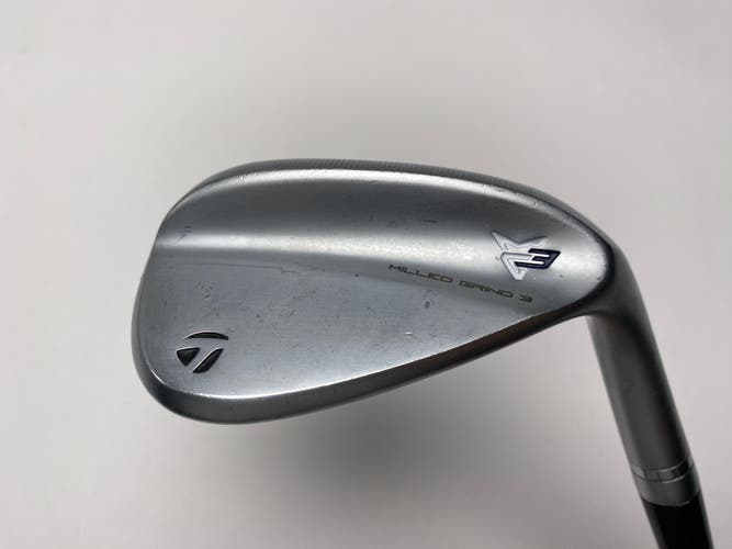 Taylormade Milled Grind 3 Raw Chrome 56* 12 TT DG S200 Tour Issue Wedge RH