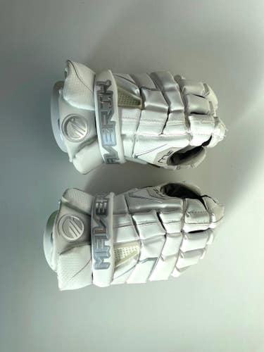 Used Player's Maverik M4 Lacrosse Gloves 12"