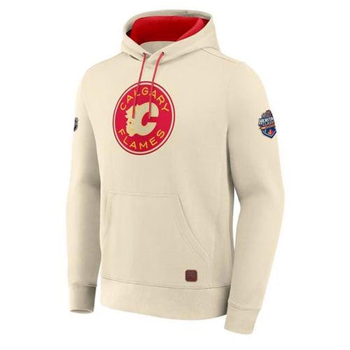 Men's Battle of Alberta Calgary Flames Heritage Classic Hoodie Large