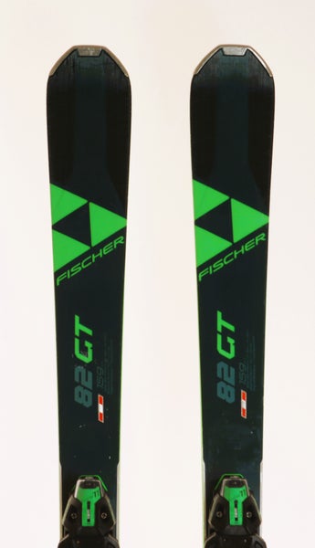 Used Fischer RC One 82 GT Demo Ski with Fischer RSW 11 Bindings Size 159 (Option 231226)