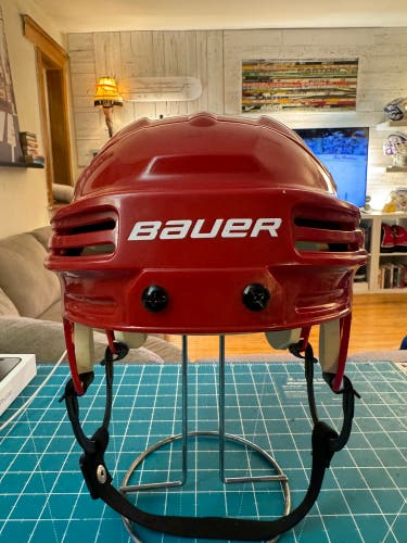 Bauer XL 4500 Hockey Helmet (Red)