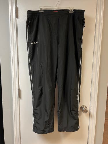 CCM Rink Suit Pants Black Mens Large