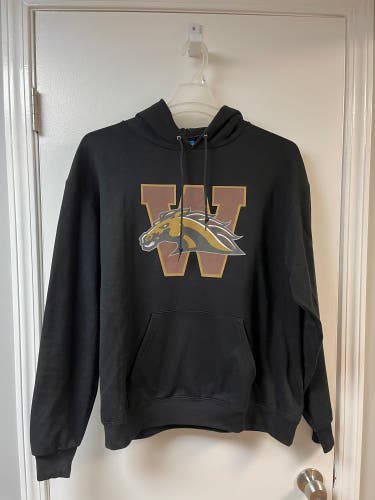 Western Michigan Broncos Hooded Sweatshirt Hoodie  Adult Large