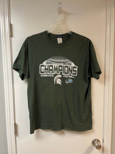 Michigan State Spartans 2015 Big Ten Conference Champions Shirt Mens XL