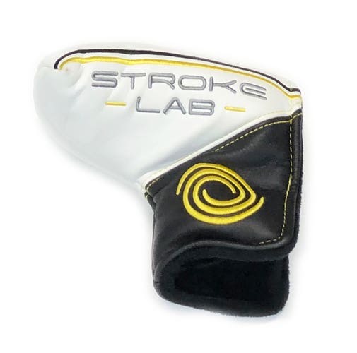 Odyssey Stroke Lab White/Black/Yellow Mid-Mallet Putter Headcover