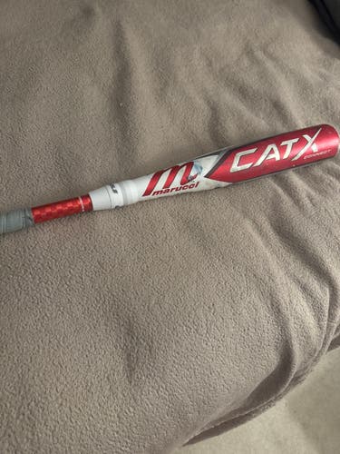 Used USSSA Certified 2023 Marucci Hybrid CAT X Connect Bat (-5) 27 oz 32"