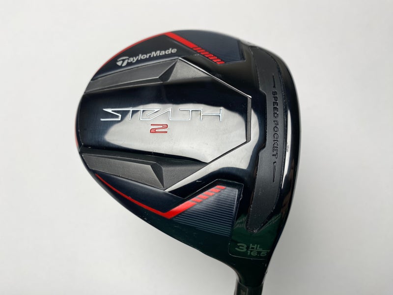 TaylorMade Stealth 2 3 Fairway Wood 16.5* Fujikura Ventus TR 6-S Stiff RH