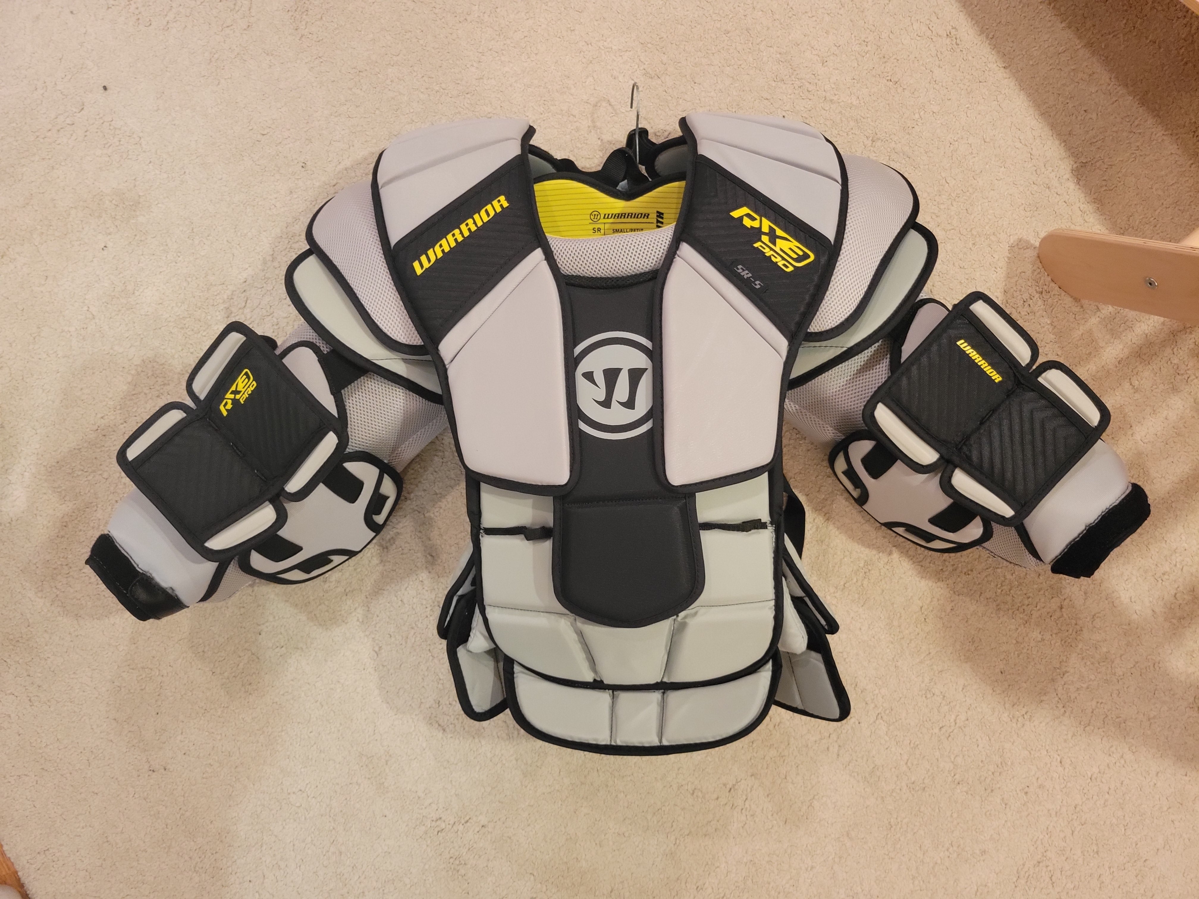 Brand New Warrior X3 PRO Goalie Chest Protector - Senior Small