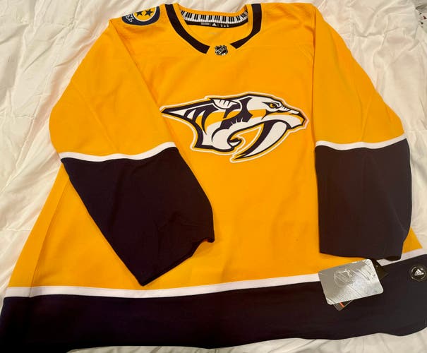 NWT Adidas Nashville Predators Home Hockey Jersey