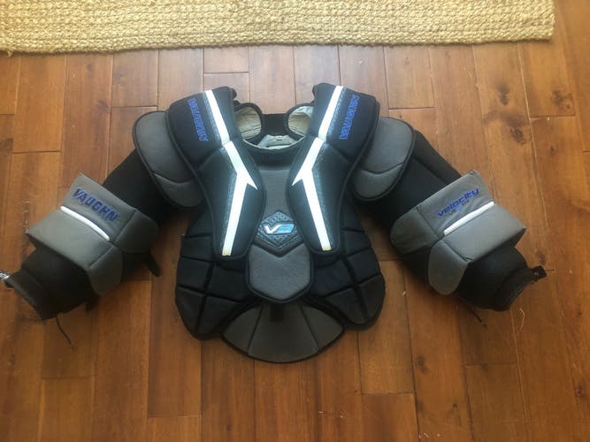Used Small Vaughn Velocity V9 Goalie Chest Protector