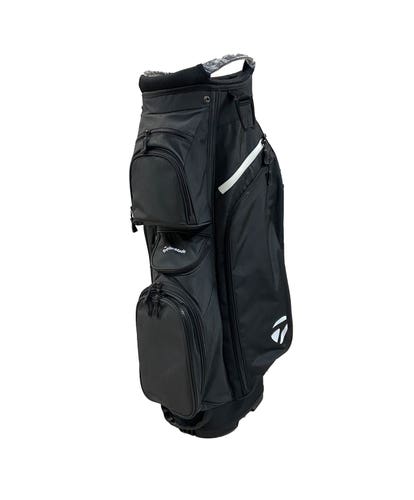 NEW 2024 TaylorMade Cart Lite Black 14-Way Cart Golf Bag