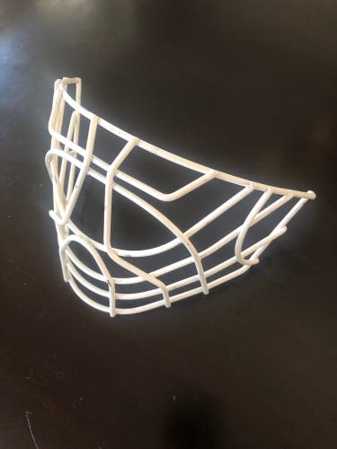 OTNY certified Cat Eye Matte White Goalie Cage