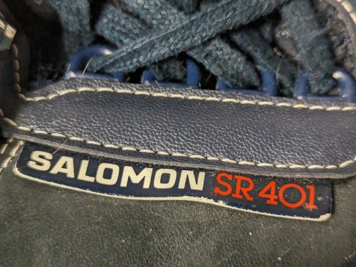 Salomon SNS XC Cross Country Ski Boots Size 26.5 Color Navy Condition Used