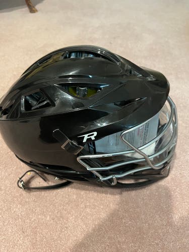 New Cascade R Helmet Black Silver Mask