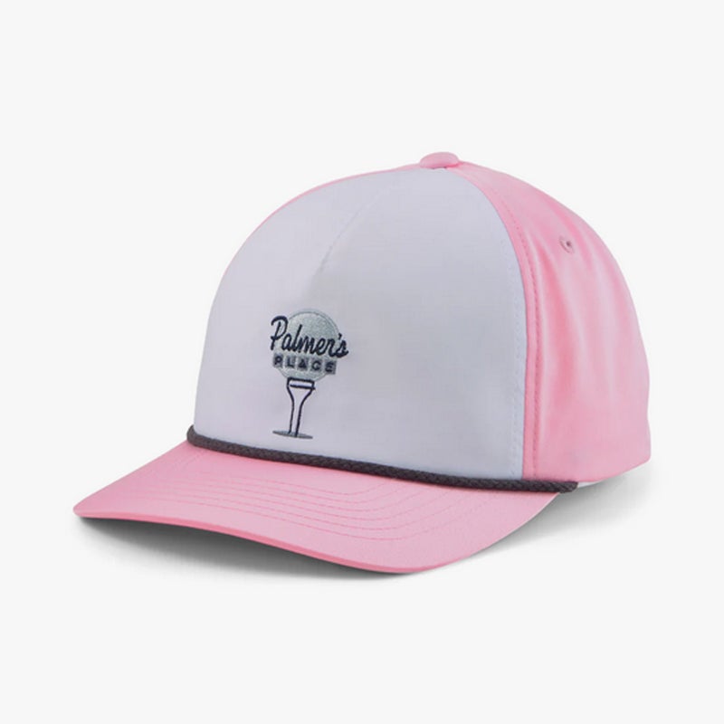 COSTA DEL MAR Sun Visor Pink Adjustable Strapback White Embroidered Logo  Women's