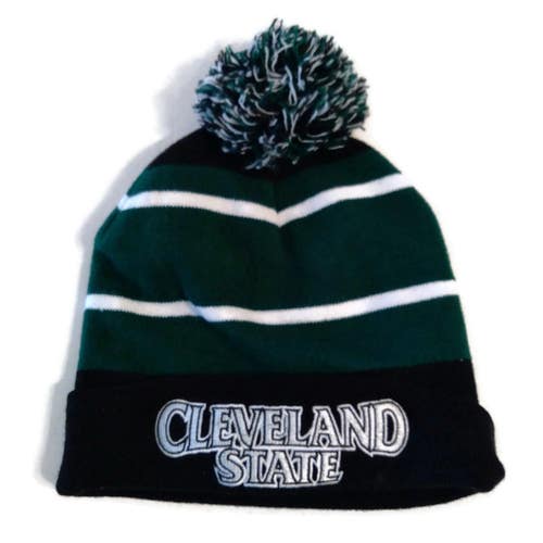 Cleveland State University Vikings Beanie Knit Hat Adult