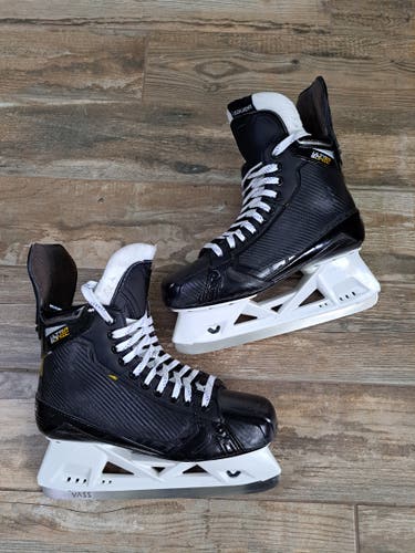 Bauer Supreme Ultrasonic NHL Game Used Pro Stock Hockey Skates 9.75D