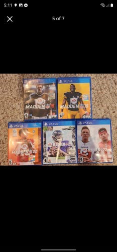 Madden 18,19,20,21,22 for PS4