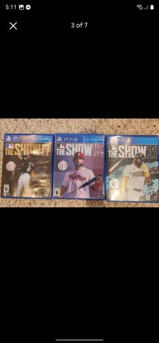 MLB the Show 17,18, and 21