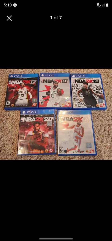 NBA2K 17,18,19,20,21 For PS4