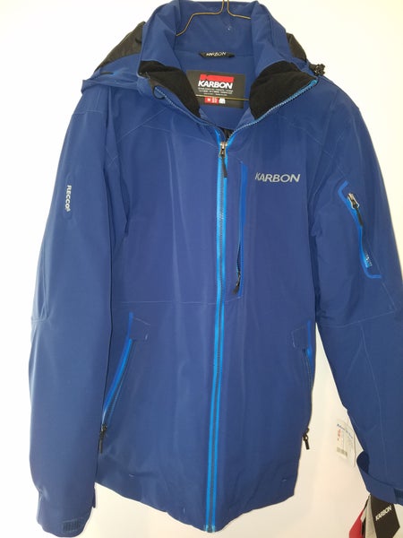 Karbon Ski Jacket Blue New Men's Medium