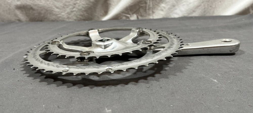 Campagnolo Mirage 53/39t Crankset 9 Speed 170 Silver Vintage