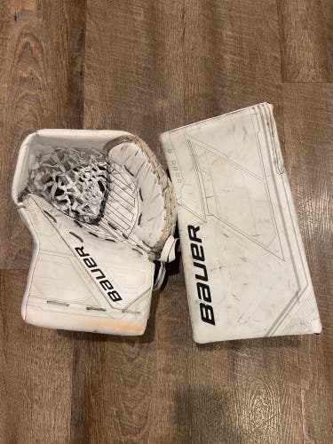 Used Like New Regular Mach Glove And Blocker