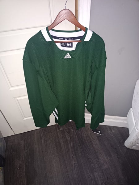 Green New Goalie Cut Men's Adidas Jersey