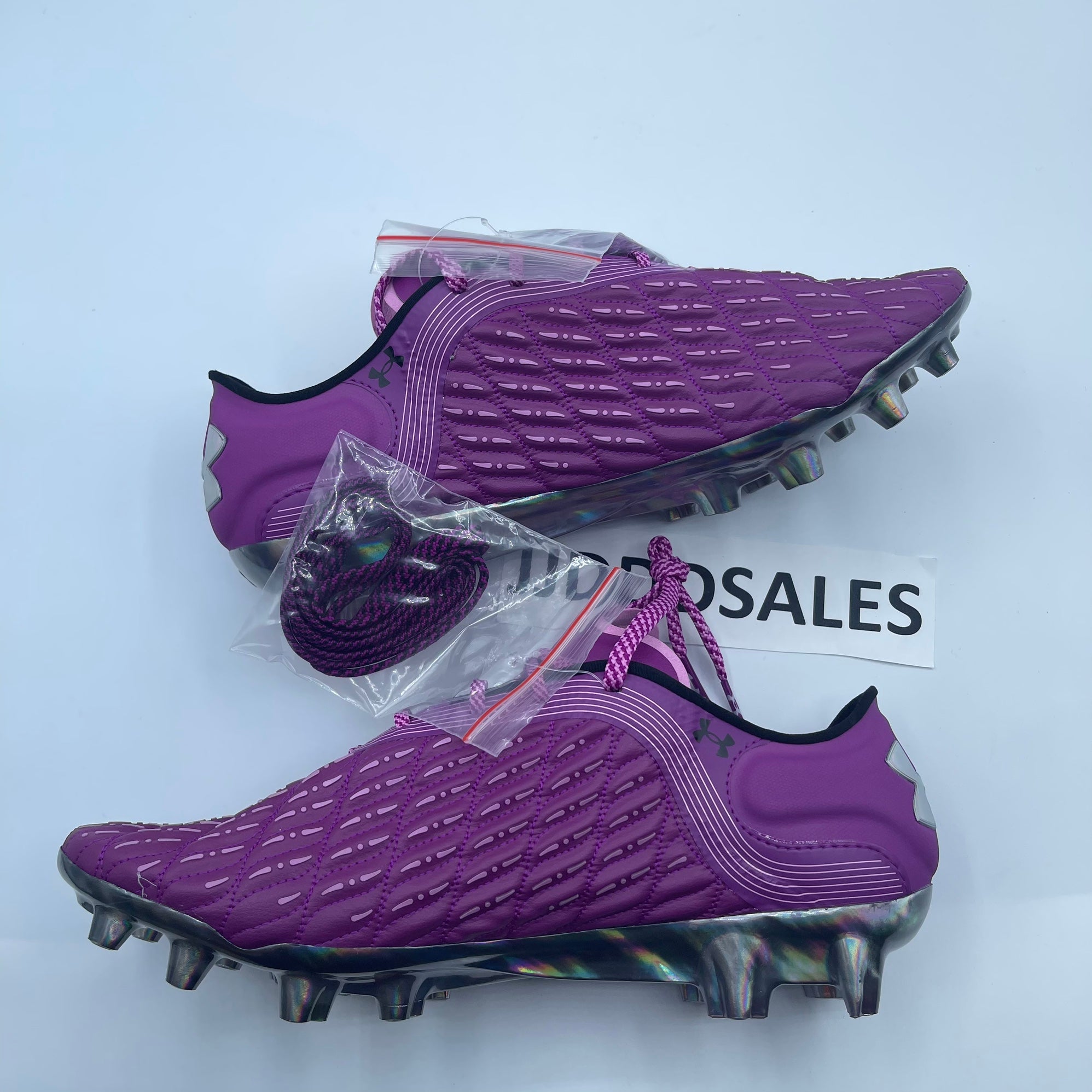 Under Armour Magnetico Elite 3 FG Soccer Cleats Orchid 3026740-500 Men’s Sz 9 Under Armour Magnetico Elite 3 FG Soccer Cleats Orchid  main image 4
