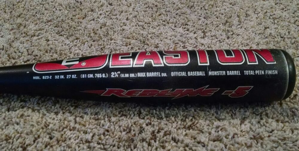 32/27 Easton ZCore BZ3-Z (-5) Sc500 Scandium batte de baseball rare