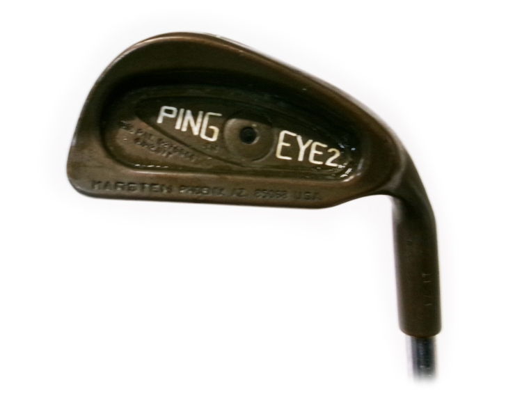 Ping Eye 2 BeCu Single 4 Iron Black Dot Steel Ping Microtaper Stiff Flex