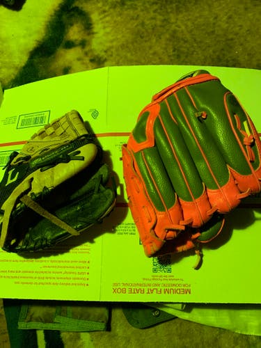 Used Franklin Right Hand Throw RTP Baseball Glove 10.5"