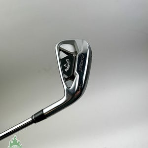 Used RH Callaway APEX '21 7 Iron XP 95 ST 15 S300 Stiff Flex Steel Golf Club