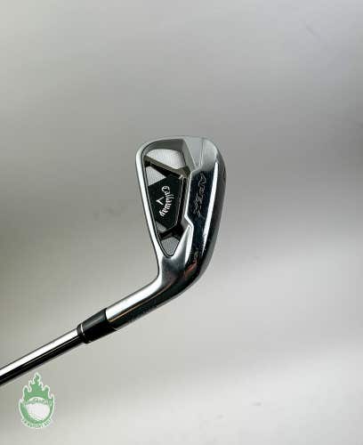 Used RH Callaway APEX '21 7 Iron XP 95 ST 15 S300 Stiff Flex Steel Golf Club